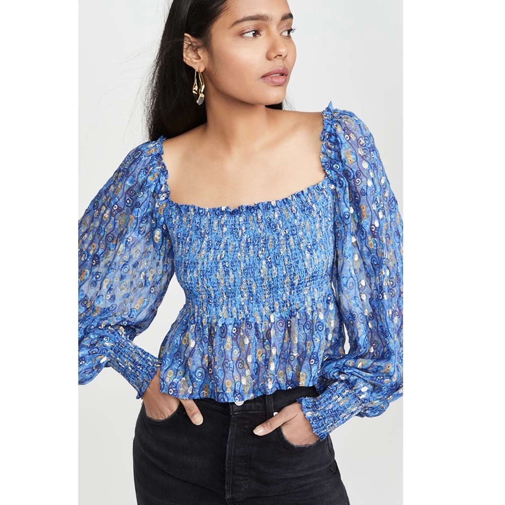 RIXO Eloise Blouse